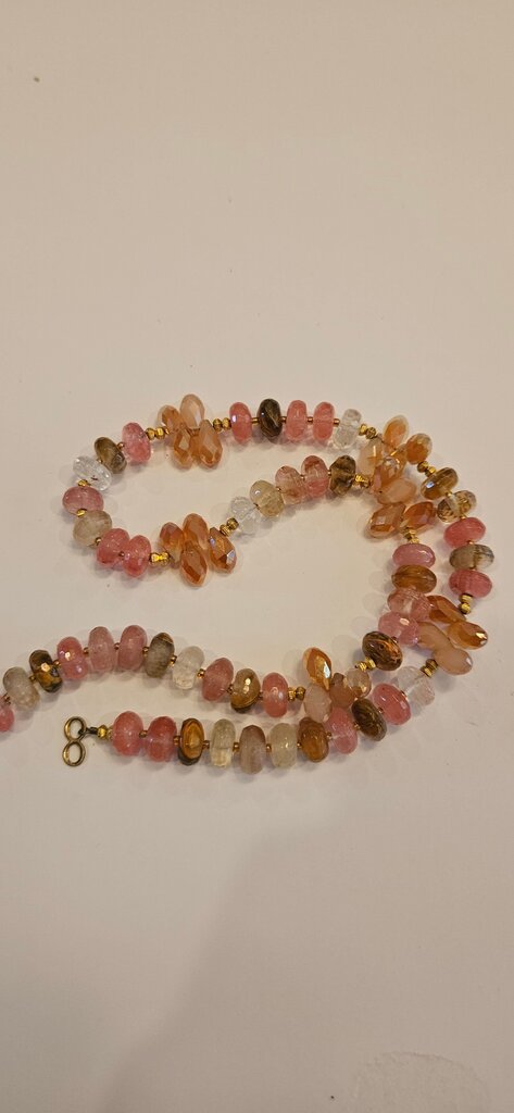 Multi-Colored Beaded Necklace
