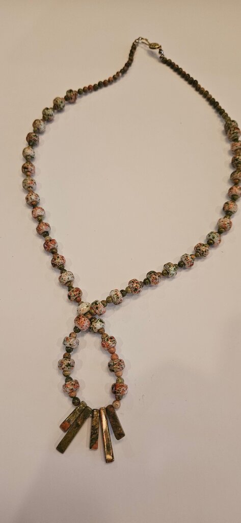 Multi-Colored Beaded Necklace