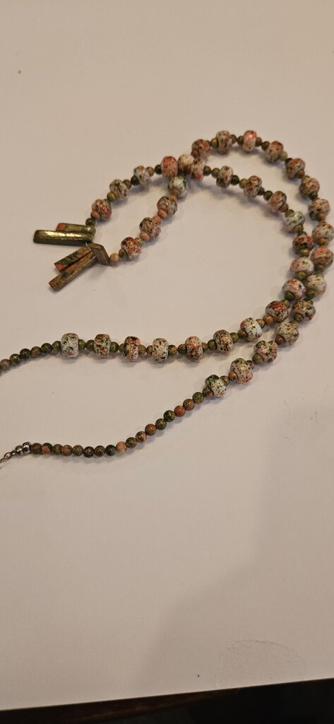 Multi-Colored Beaded Necklace