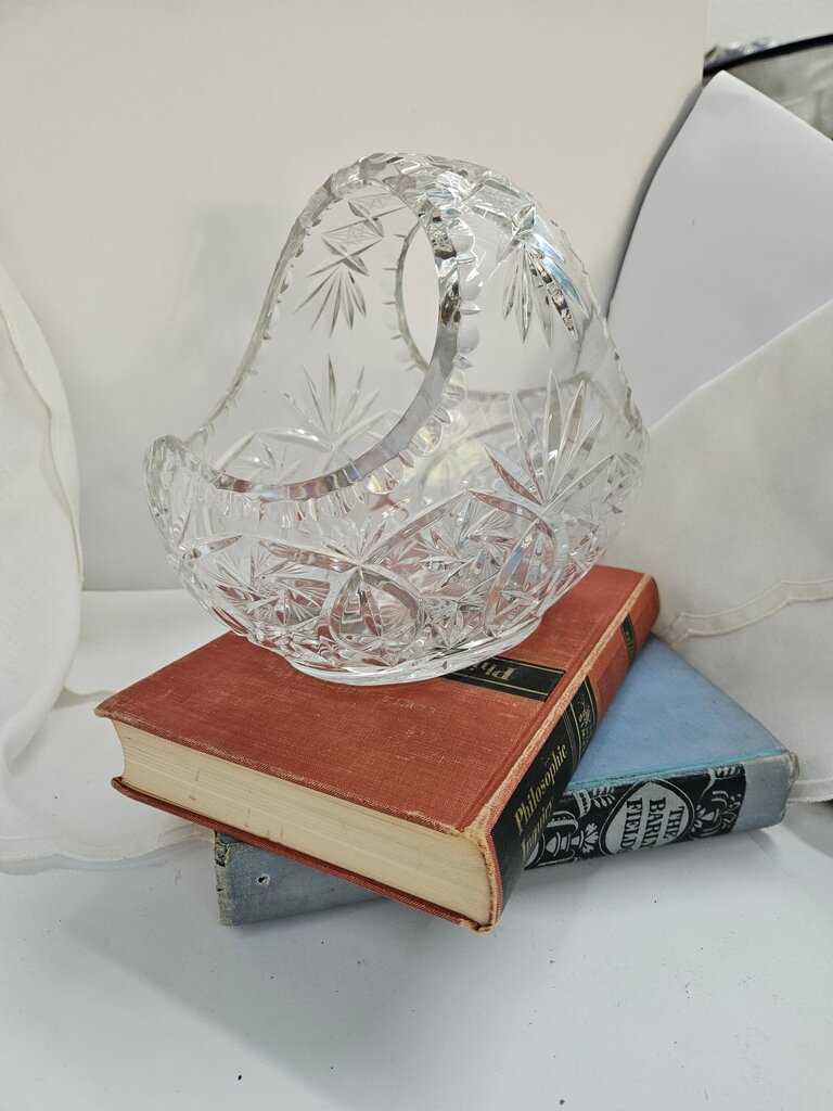 Crystal Decorative Basket label