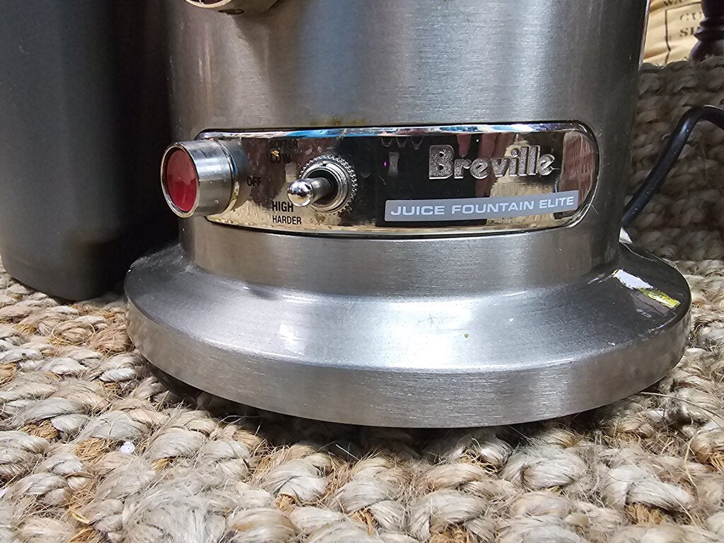 Breville Juice Fountain Elite label