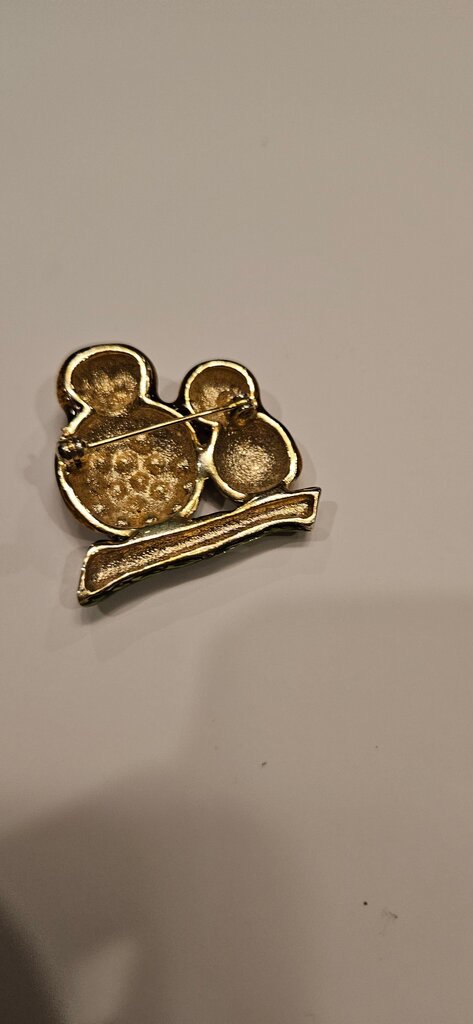 Cute Owl Couple Enamel Pin