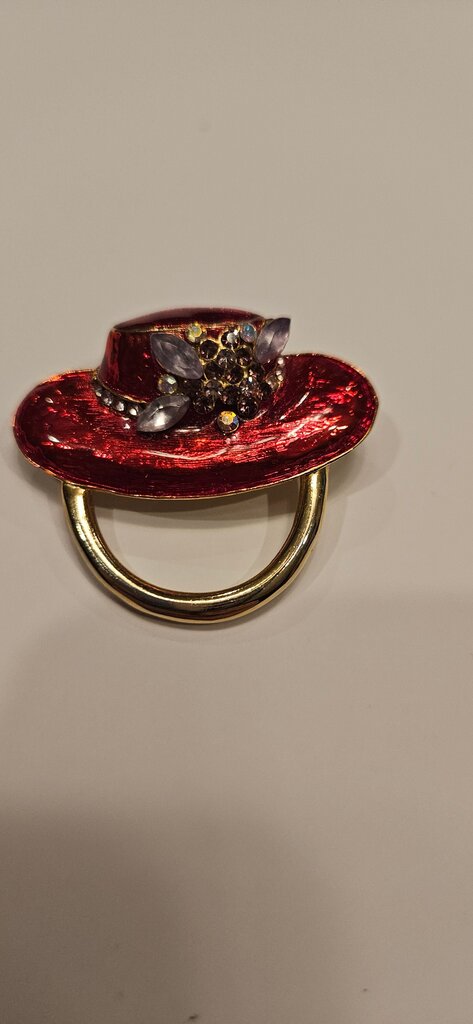 Red Hat Brooch Pin