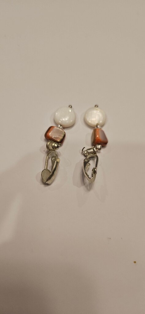 Elegant Beaded Drop Earrings