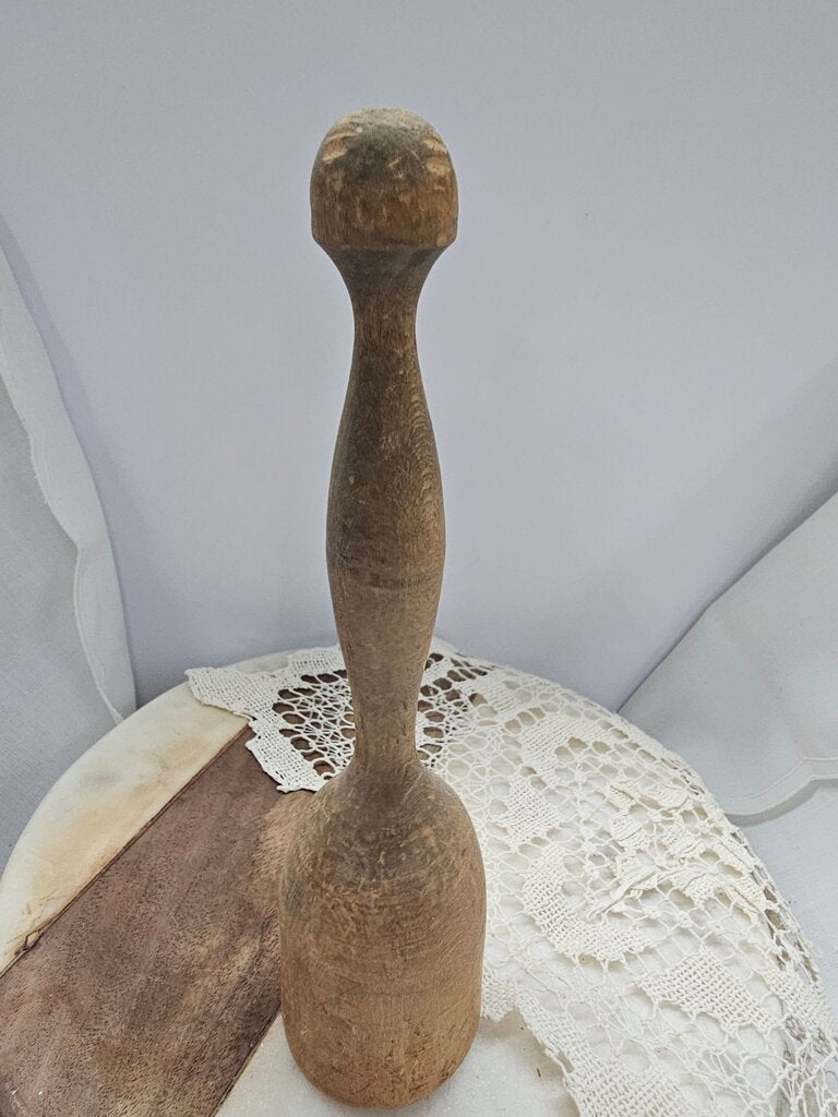 Vintage Wooden Kitchen Pestle/Potato Masher/ pounder