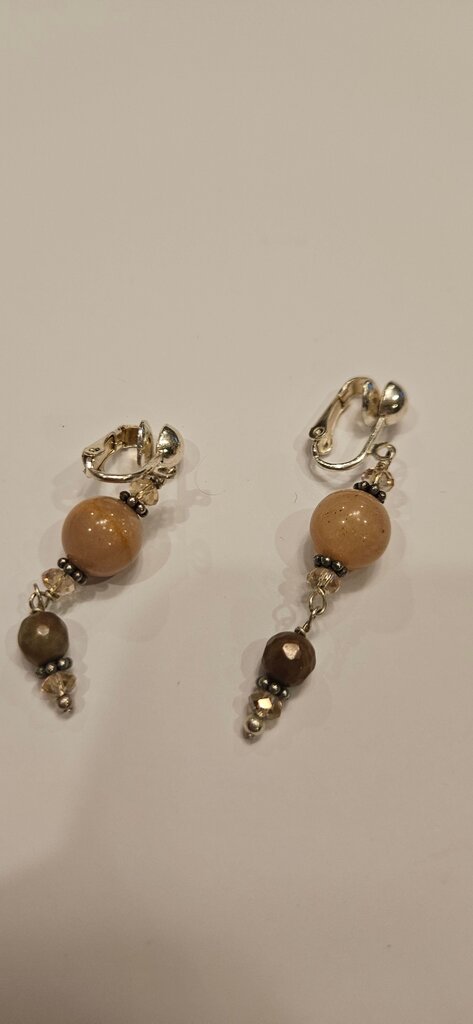 Handcrafted Beaded Drop Earrings