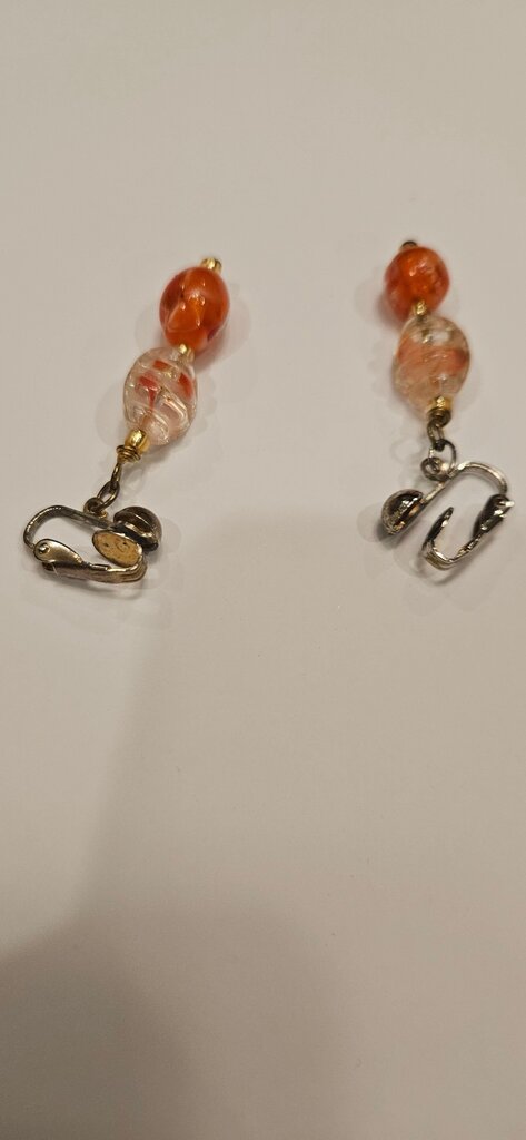 Elegant Glass Bead Earrings