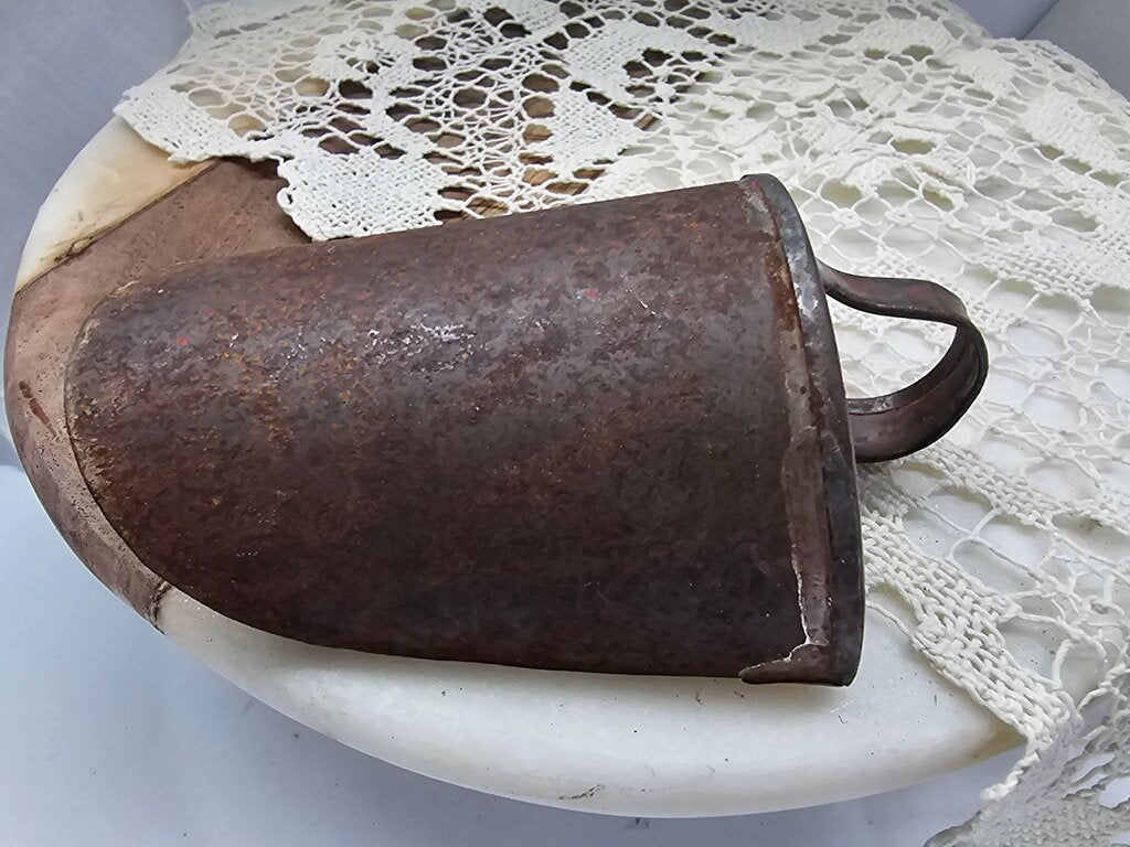 Vintage 19th Century Spice/Flour Scoop Tin Farmhouse Metal Scoop