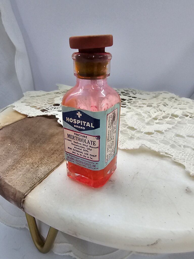 Vintage Hospital Brand Tincture Merthiolate