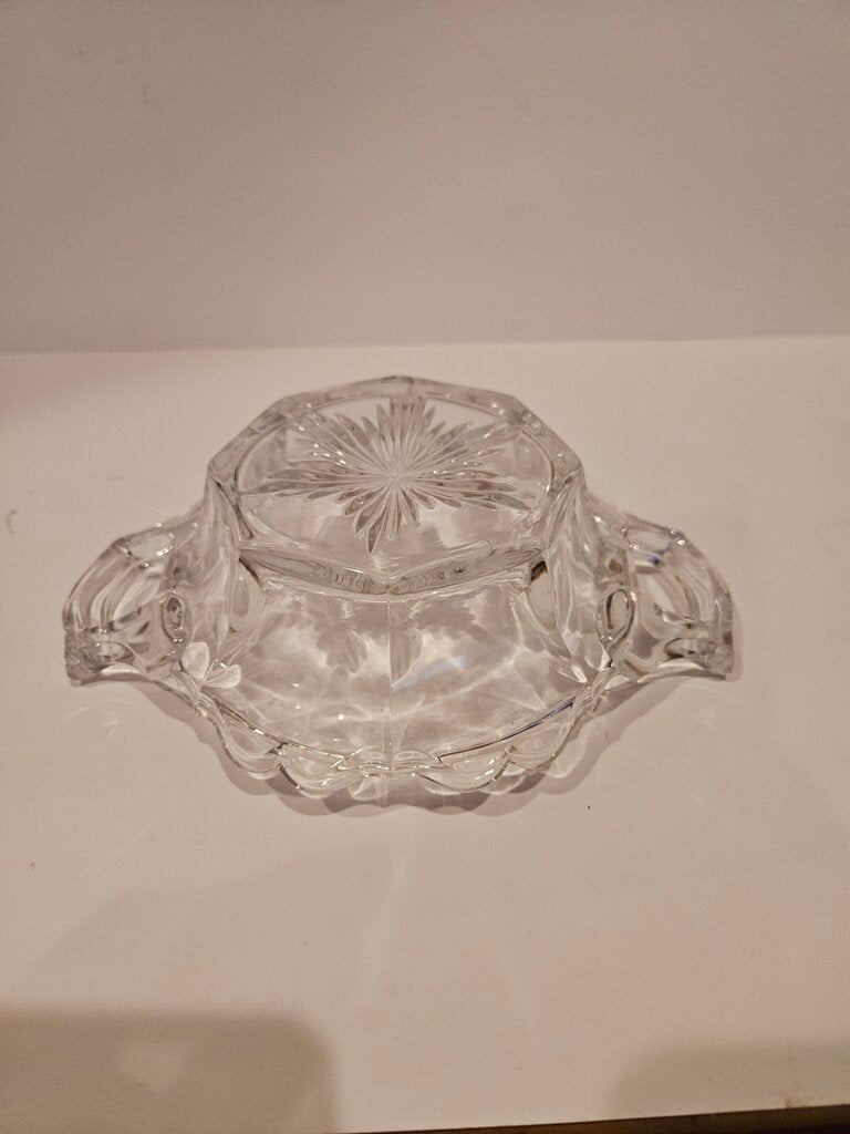Vintage Manganese Glass - Serving Bowl 1930's