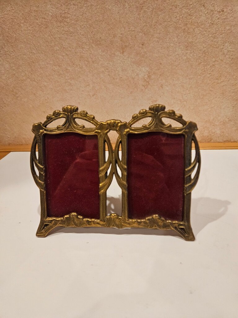 Vintage Double Picture Frame