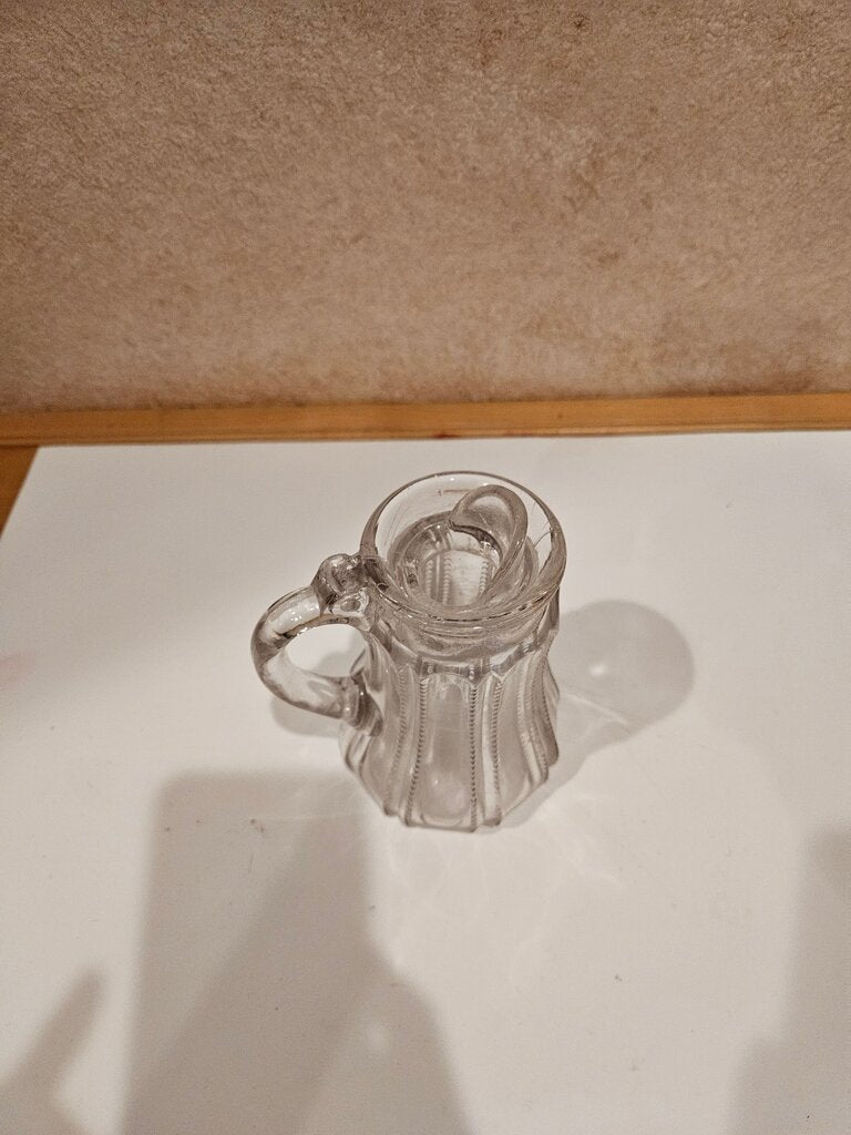 Vintage Glass Mini Beer Stein