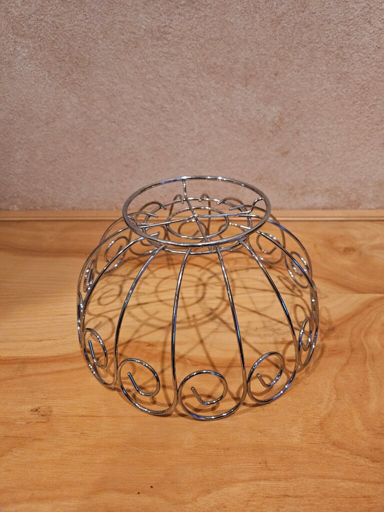 Metal Wire Fruit/egg Basket Bowl Large Decor Counter Piece for Home & Office