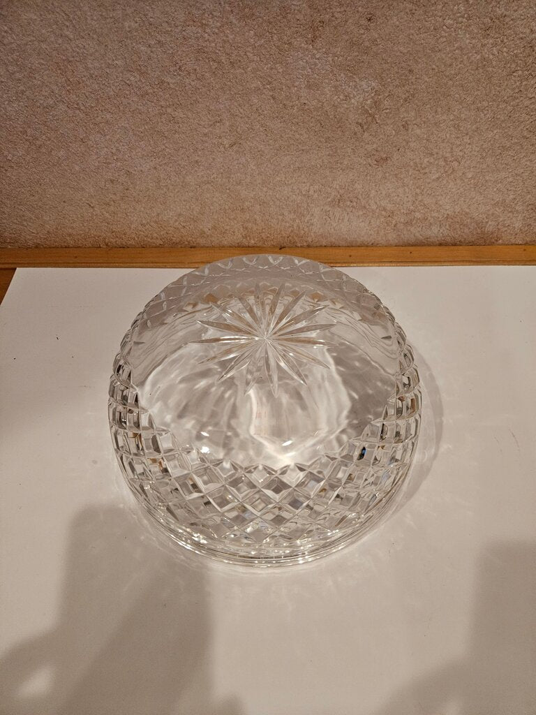 Crystal Decorative Bowl with Star Design