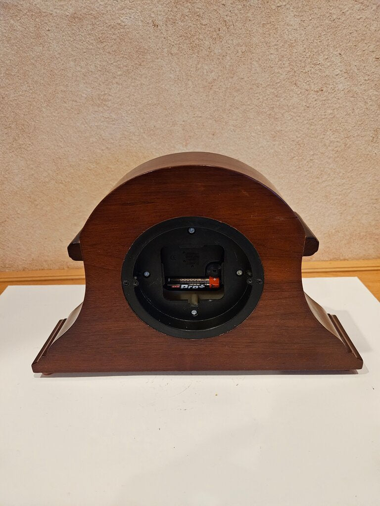 Vintage Brownstone Mantle Clock