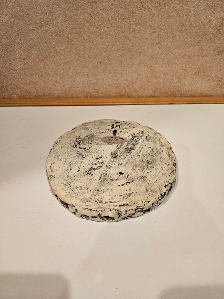 Decorative Shapes of Clay Plaque by Stan Langtwait Camel Made With Mt. St. Helens' Ashes
