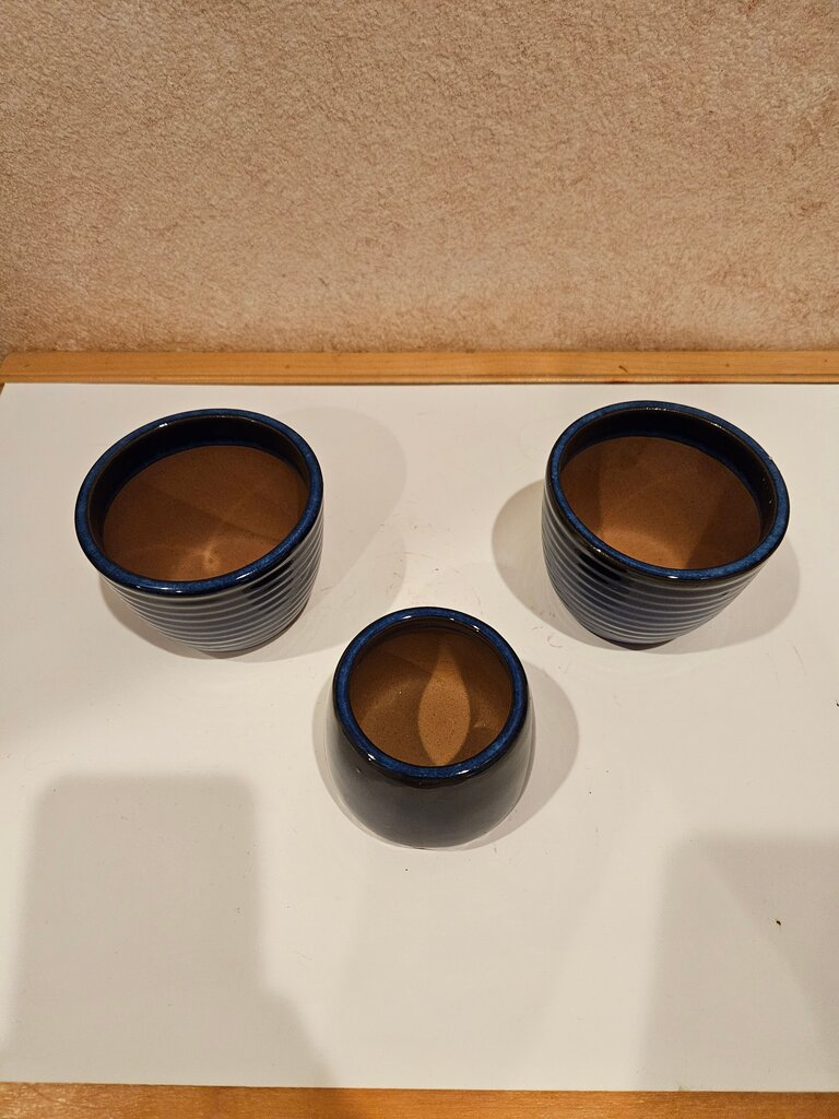 Blue Ceramic Pot