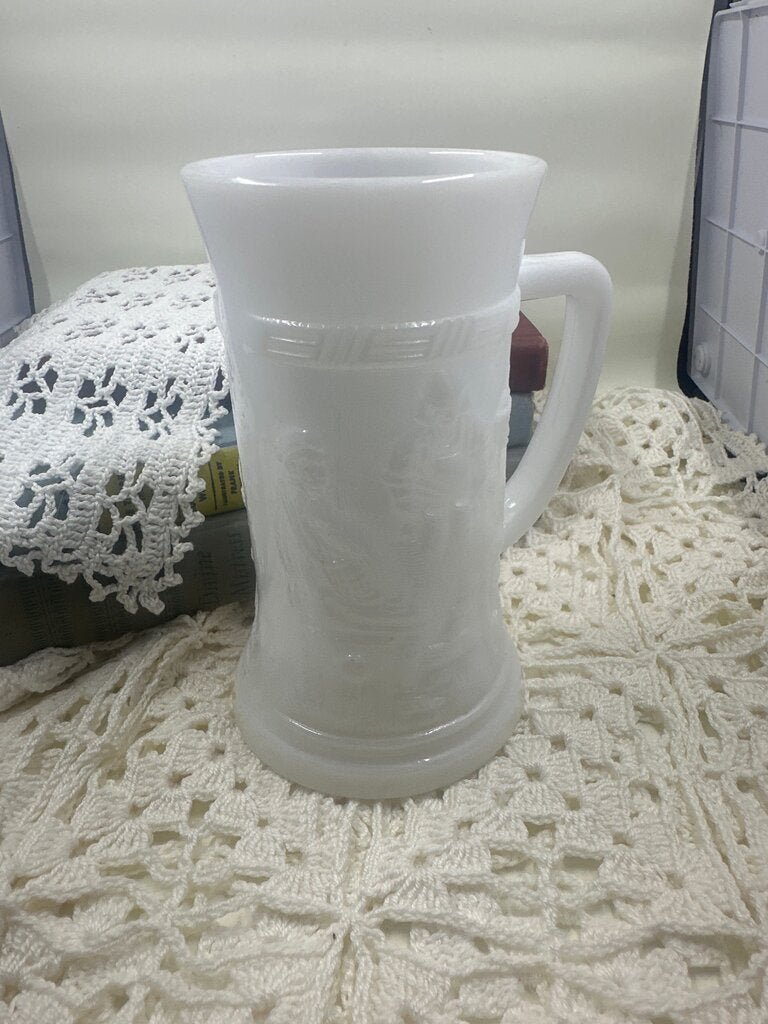 White Vintage Federal Stein Mug