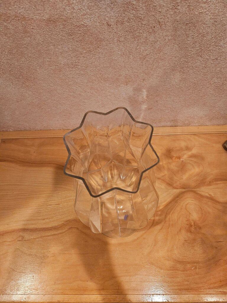 Decorative Clear Plastic Vase