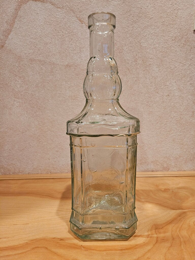 Vintage Clear Glass Decanter