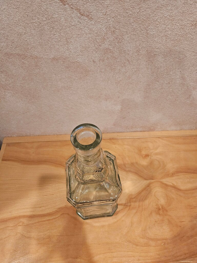 Vintage Clear Glass Decanter