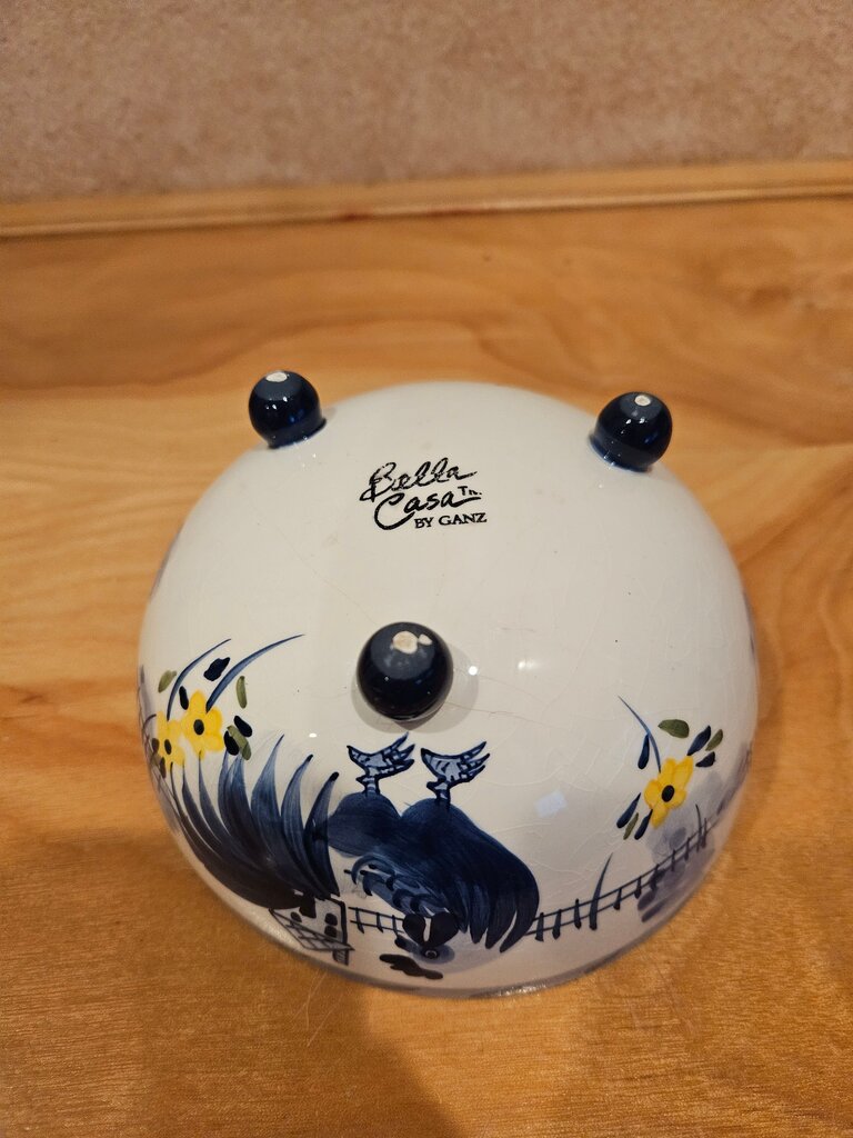 Bella Casa Rooster Bowl by Ganz