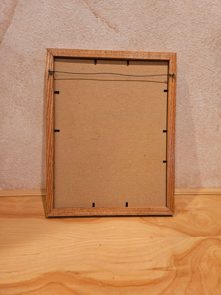 vintage large Wooden Picture Frame