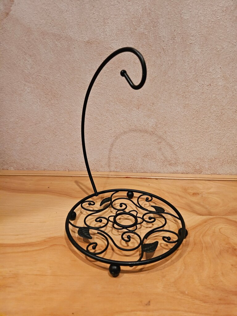 Metal Banana Holder Tree Stand Fresh Bananas Hook Kitchen Countertop Table Top