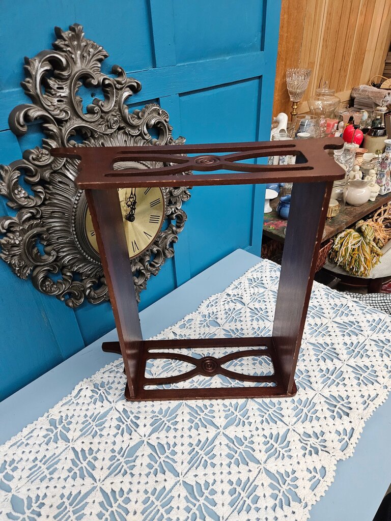 Vintage Mahogony Wooden Shelf As Is