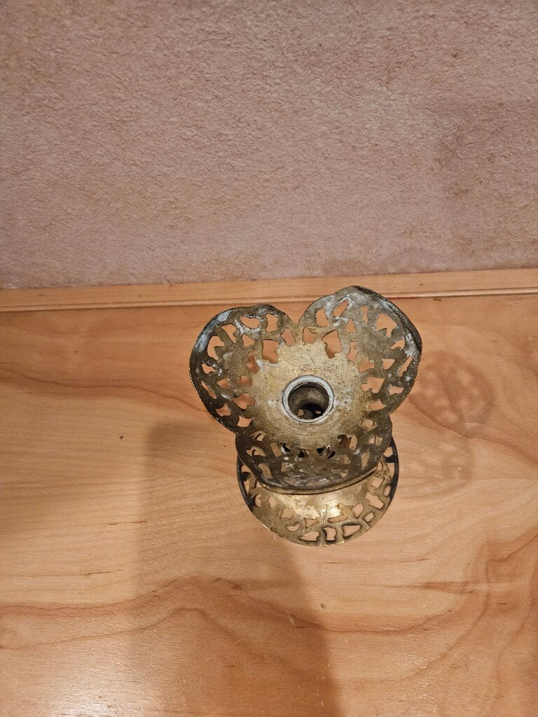 Vintage Brass Candle Holder