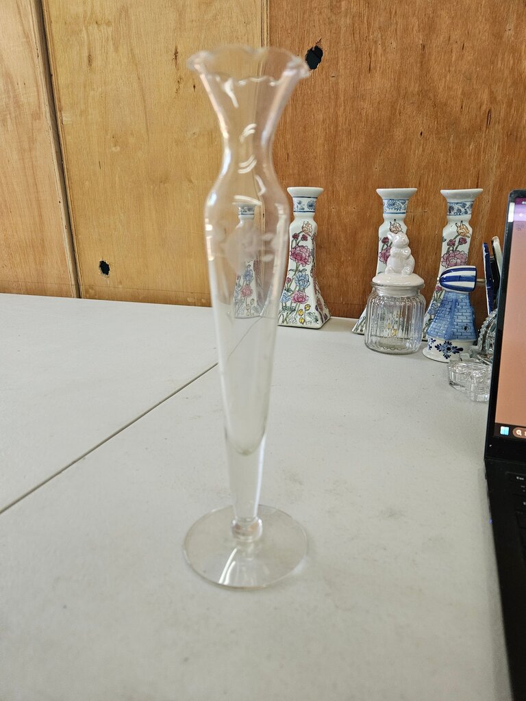 Elegant Glass Vase