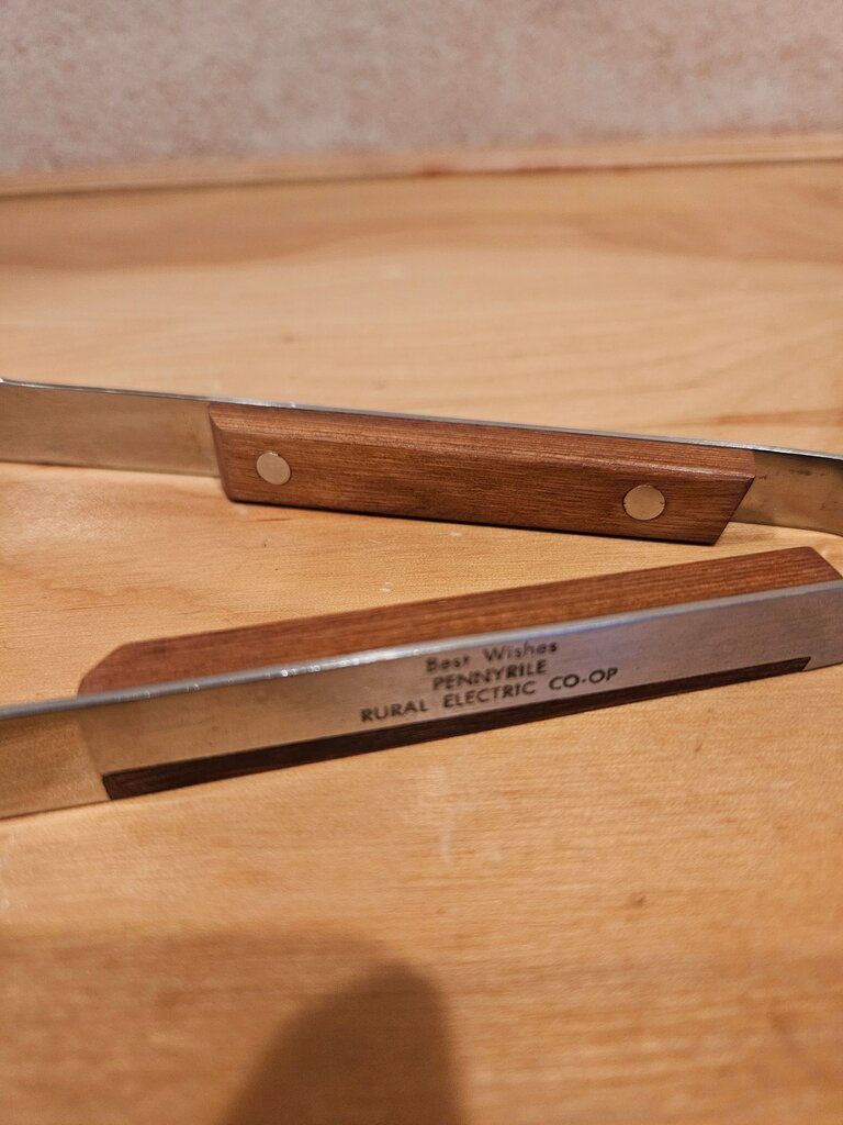 Wooden Handle Serving Fork