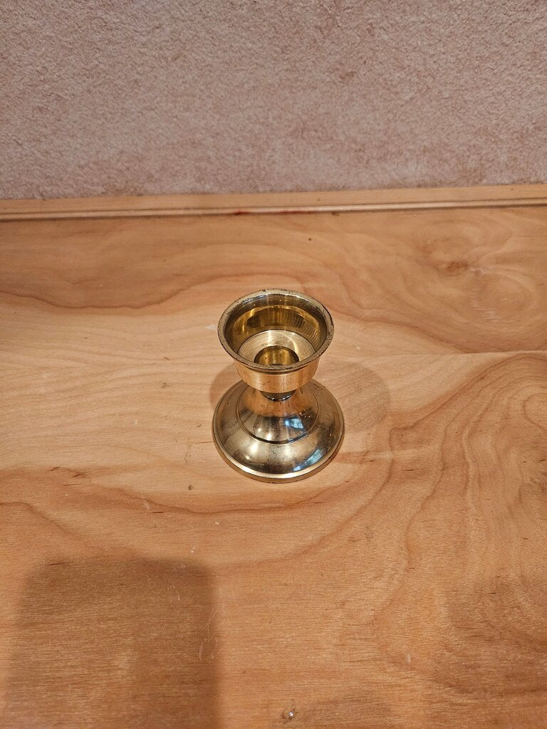 Vintage Brass Candle Holder