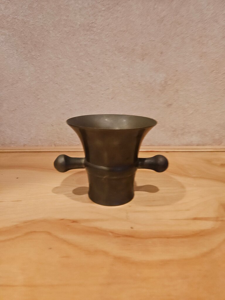 Bronze/Brass Apothecary Mortar With Two Handles