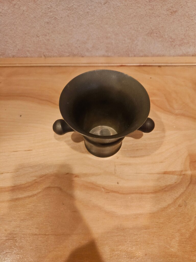 Bronze/Brass Apothecary Mortar With Two Handles