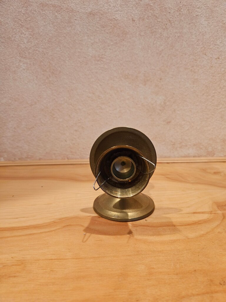 Solid Brass Wall Mounted Candle Stick Holder