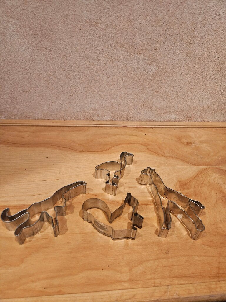 Animal Shaped Cookie Cutters Set