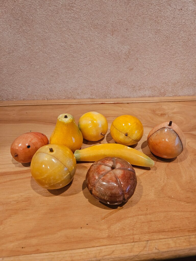 Decorative Wooden Fruit Set