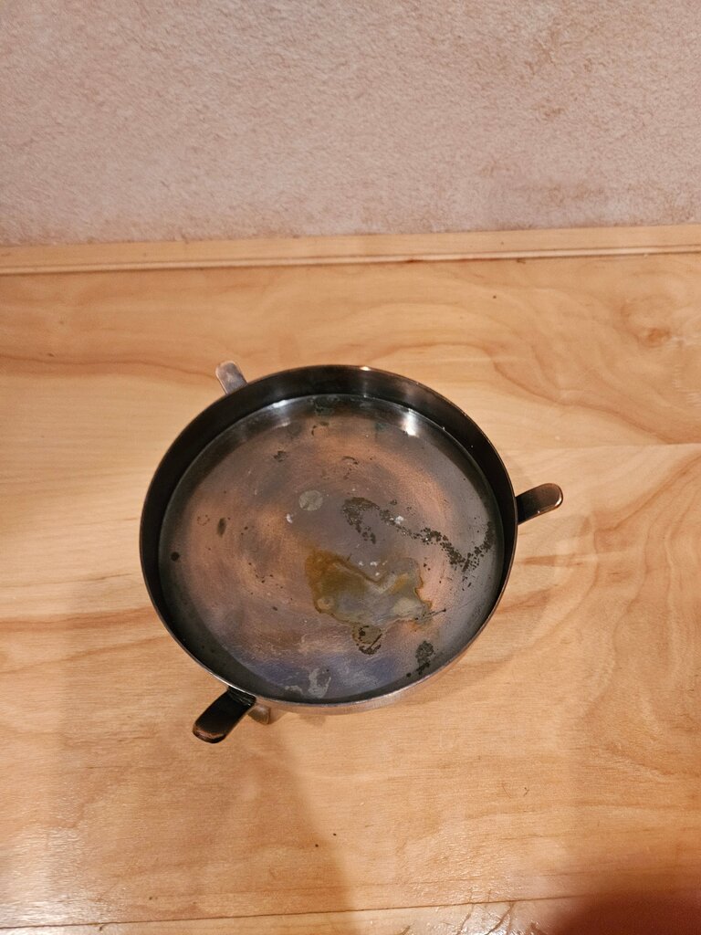 Vintage Metal candle holder/riser