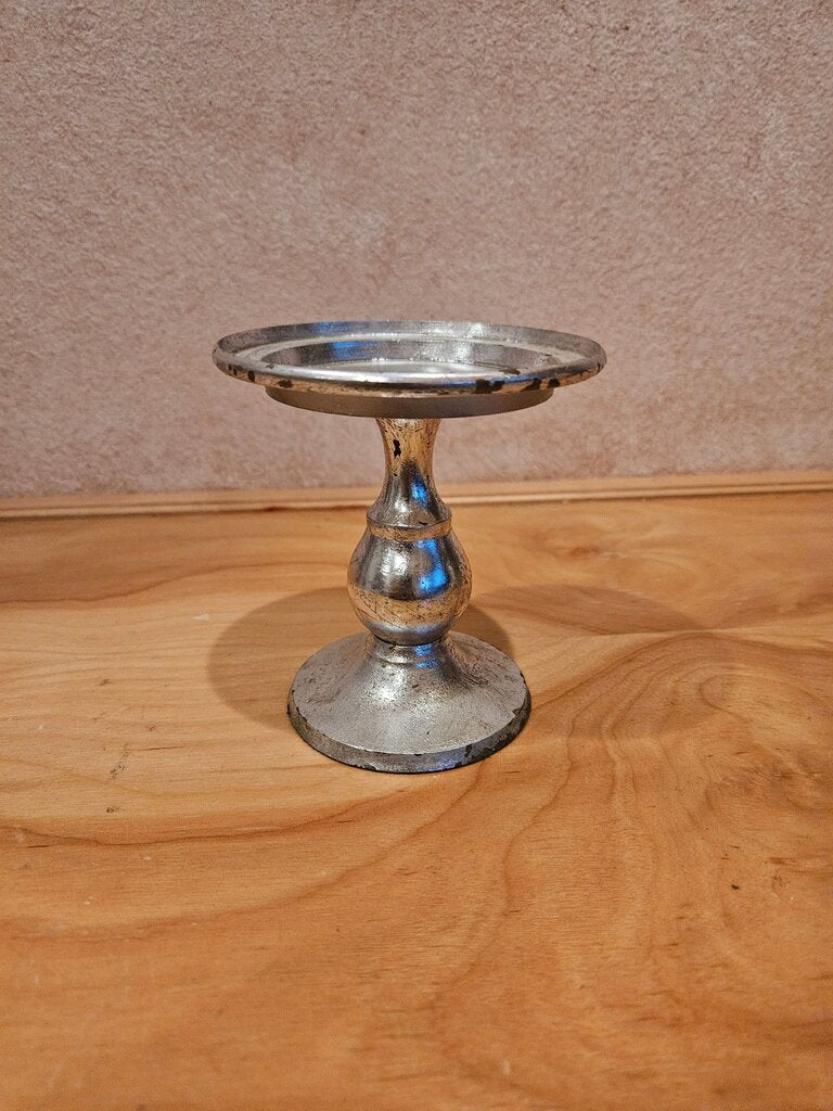 Vintage Silver Metal Cake Stand