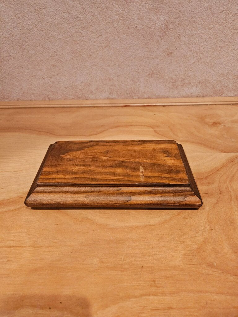 Real Wooden Plate holder/ Slotted Organizer