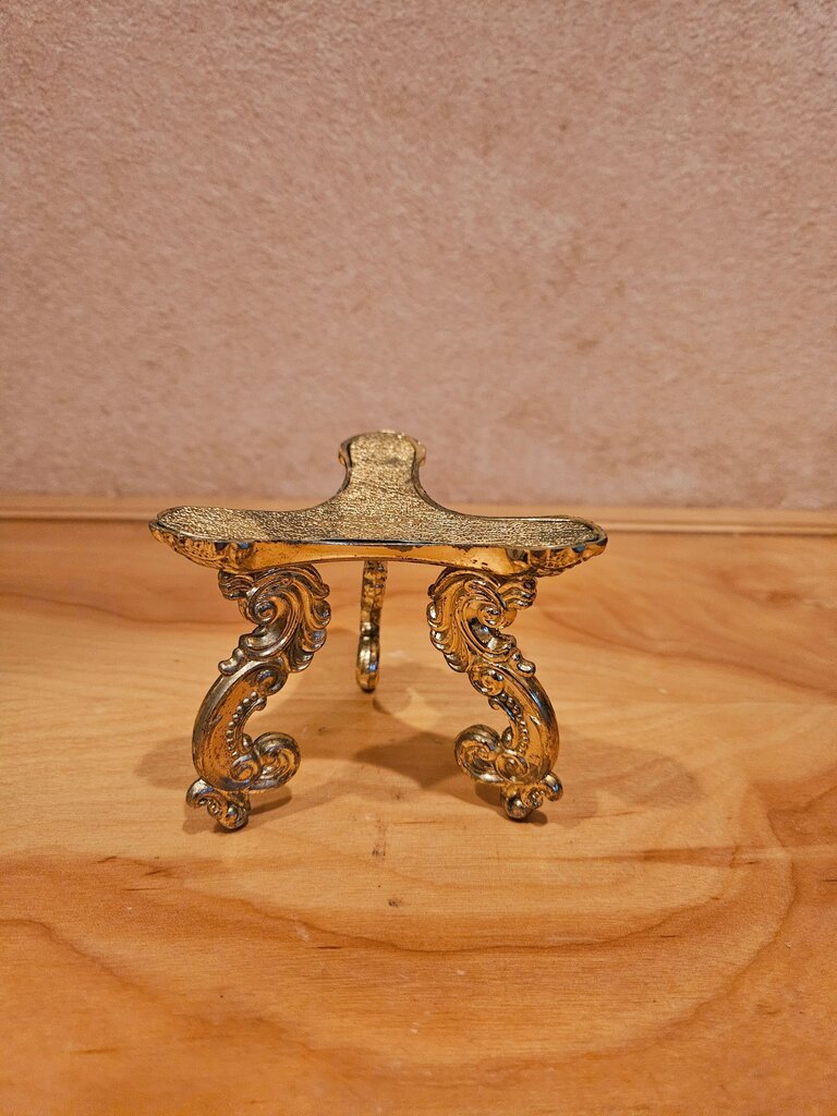 Vintage Godinger Silver-Plated Display Stand Ball Orb Holder