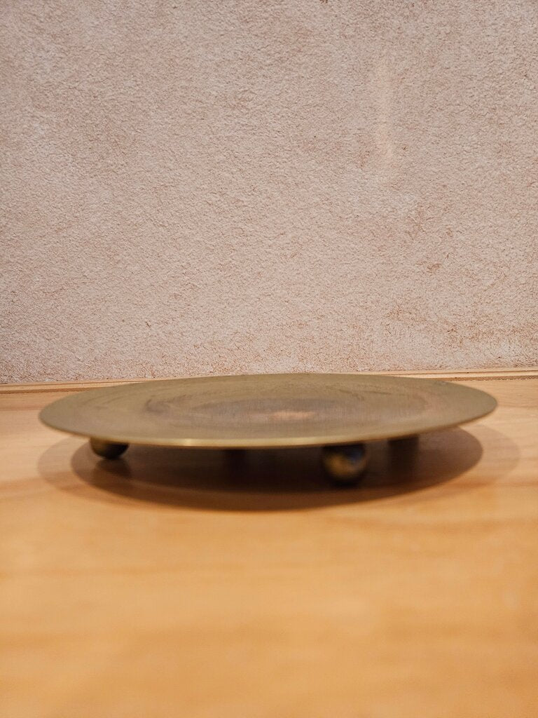 Vintage Brass Plate
