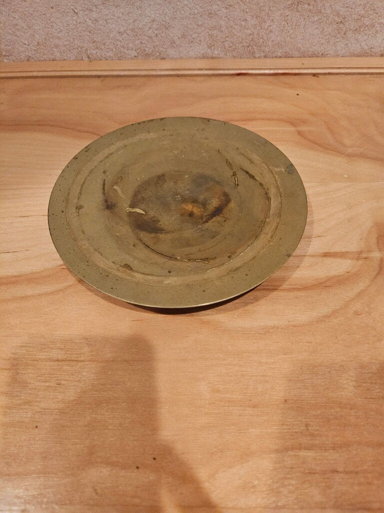 Vintage Brass Plate