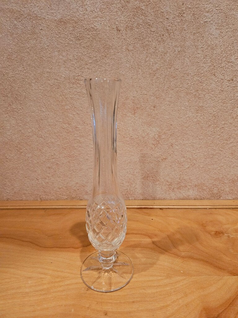 Waterford Crystal Footed Bud Vase, 9.25″H, PA6434LL