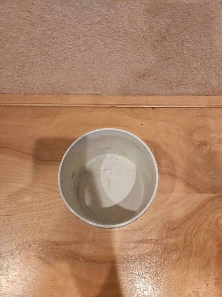 Porcelain Flower Pot embossed Pottery Floral