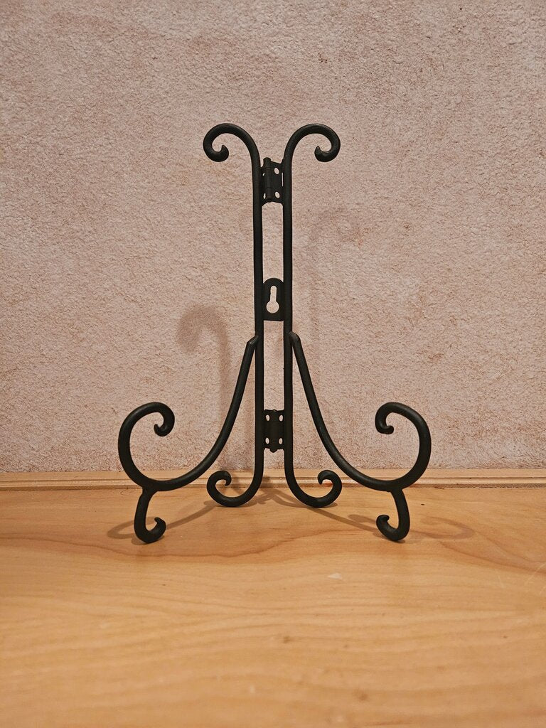 Easel Scroll Metal Plate/book Stand