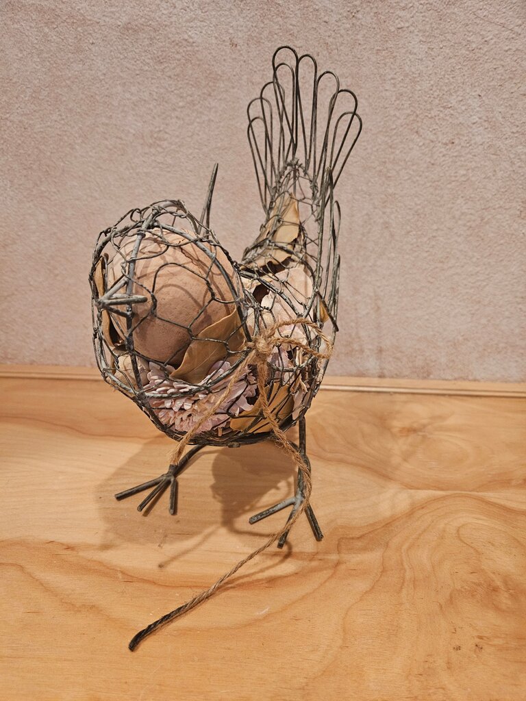 Metal Bird Decor, Bird Sculpture, Bird Ornament, Table Decor, Wedding Decor, Recycle Bird Metal, Bird Metal Art, Bird Gift, Bird Figure/potpourri container
