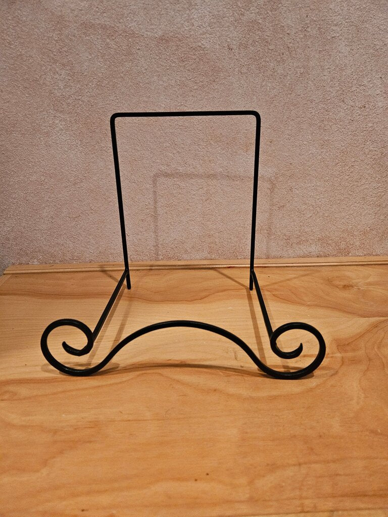 Extra Large Black Iron Display Easel Stand