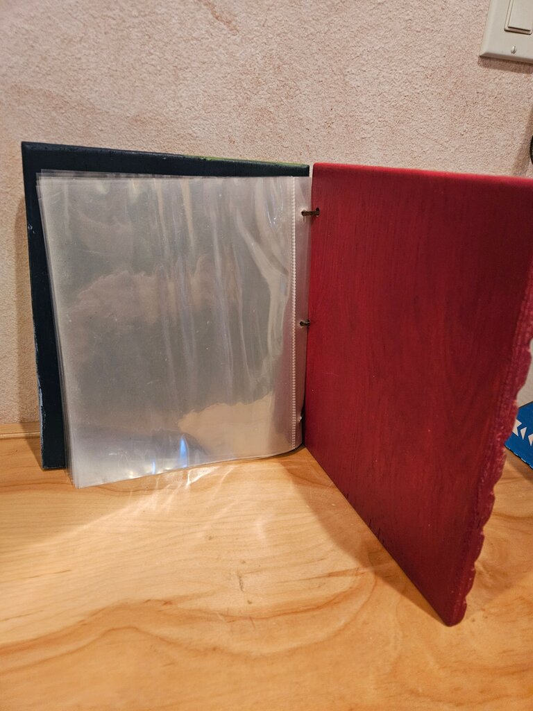 Wooden Covered Decorative Memory Photo Album